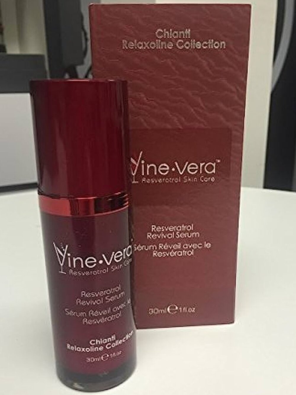 VINE VERA RESVERATROL CHIANTI REVIVAL SERUM- 1.0 fl oz / 30 ml -BRAND NEW-SEALED